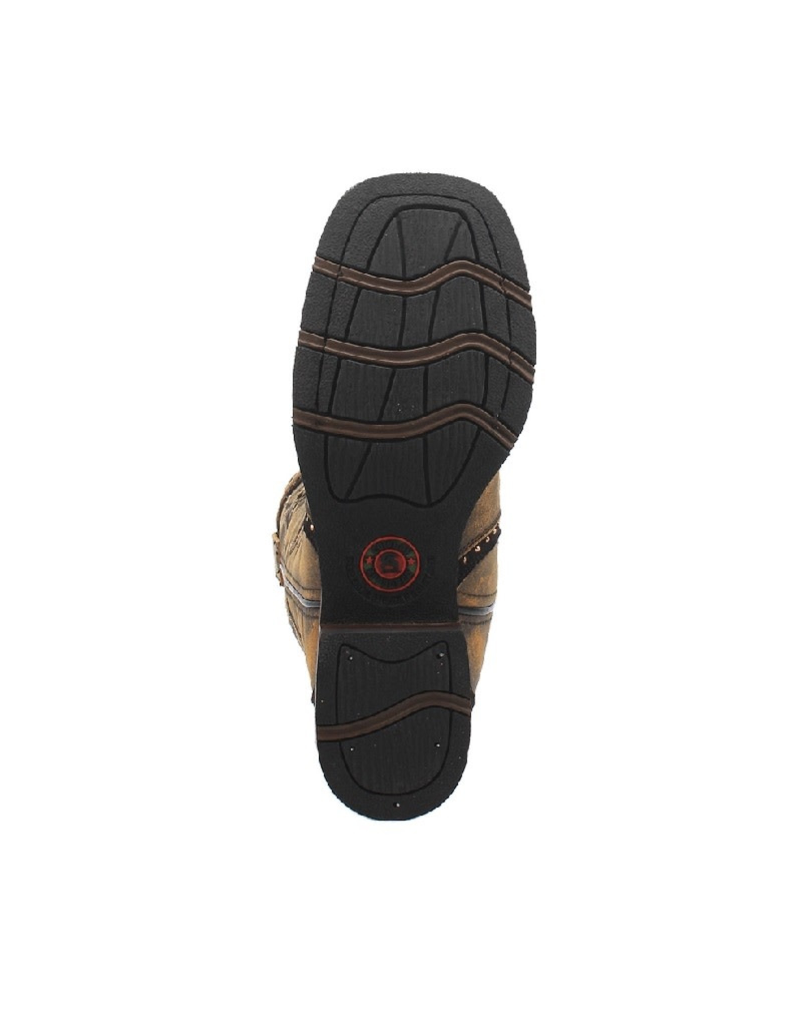 Laredo Laredo Ladies Bouquet 5844 Honey Inlaid Western Boots