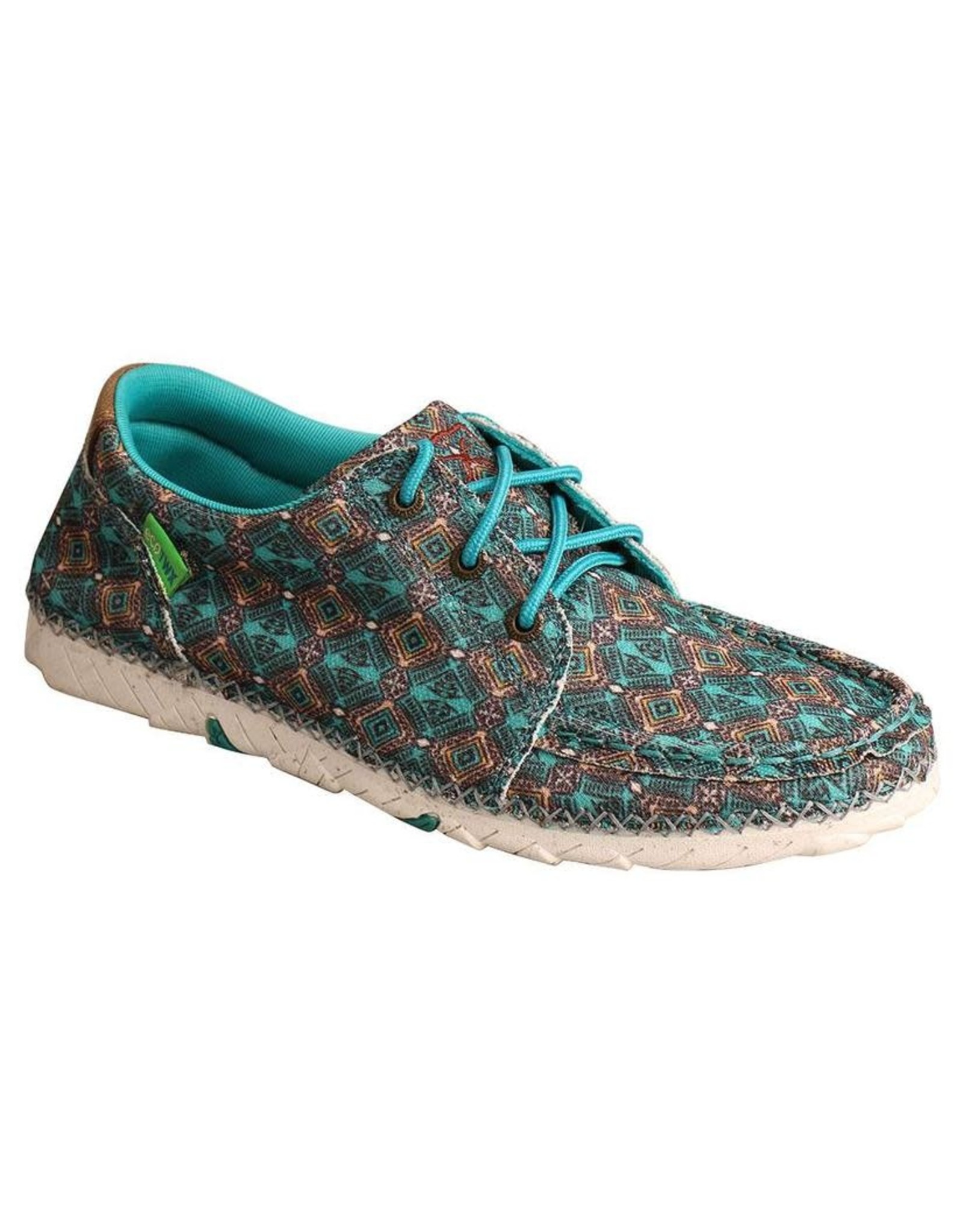 Twisted X Women's Eco Zero X Turquoise Aztec WZX0002 Shoes no reorder