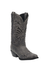 Laredo Laredo Ladies Stevie 52120 Black/Grey Sequin Western Boots Discontinued