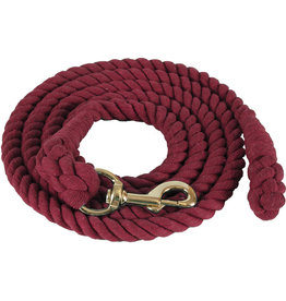 NRCustom Burgundy Cotton 3/4x10’ 6010G Lead Rope