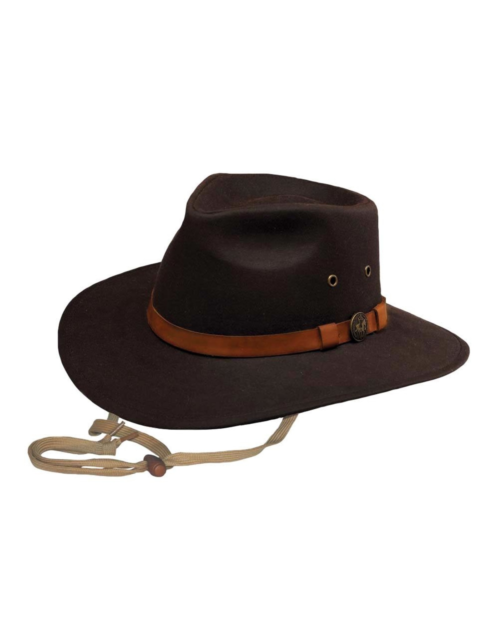 Outback Trading Outback Trading Kodiak 1480-BRN Oilskin Hat