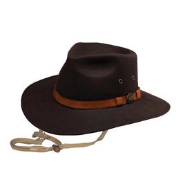 Outback Trading Outback Trading Kodiak 1480-BRN Oilskin Hat