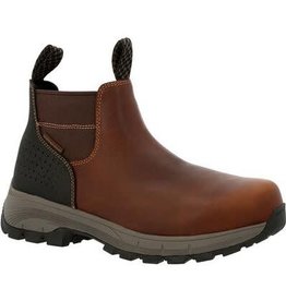 Georgia Men’s Eagle Trail Waterproof Chelsea GB00479 Alloy Toe Work Boots Discontinued
