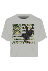 Moss Bros Kids "Camo Bull" KDS-5005 Heather Grey Tee