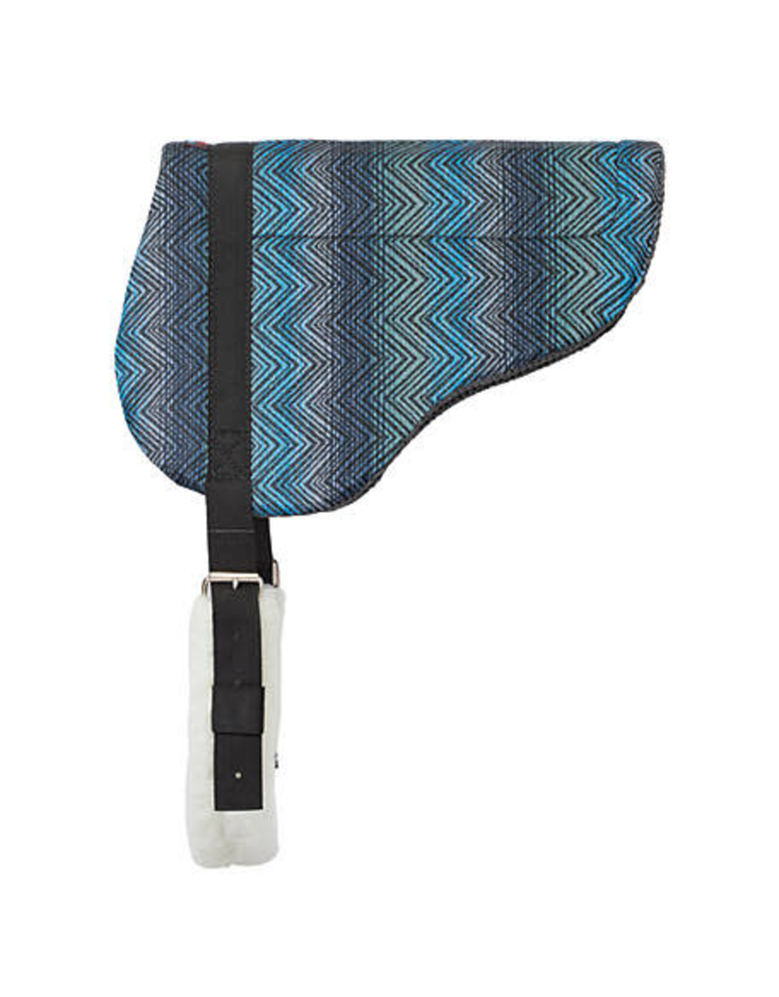 Weaver Weaver Blue Geometric GettaGrip 35-9352-H25 Bareback Pad