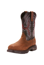 Ariat Men's Oily Distressed Brown/Black Workhog XT Water Proof Carbon Toe  10024968 Work Boots