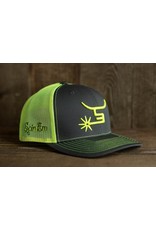 Spin Em "Bolt" Safety Yellow/Charcoal Cap
