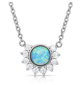 Montana Silversmiths Montana Silversmith NC4764 Horseshoed Opal Necklace