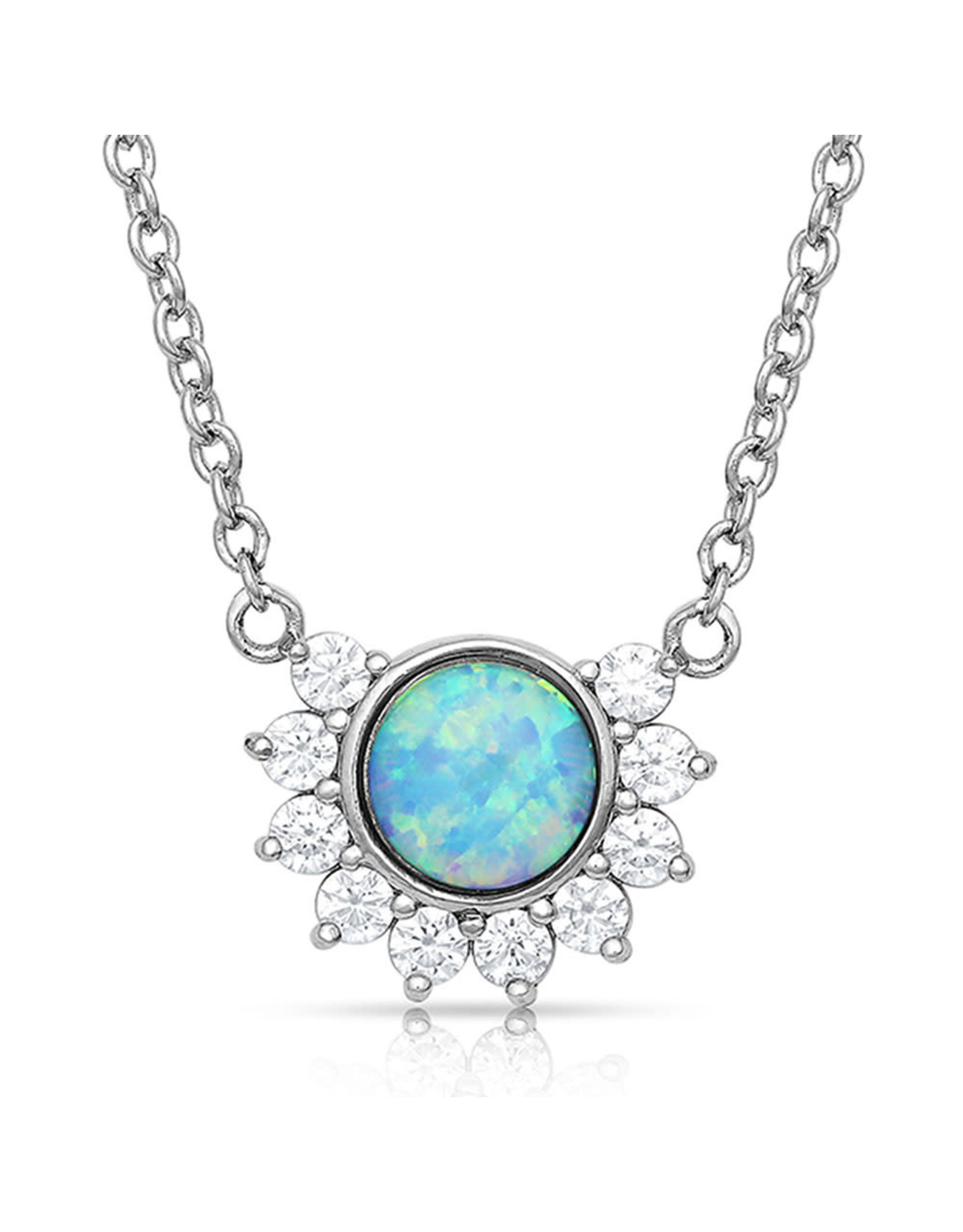 Montana Silversmiths Montana Silversmith NC4764 Horseshoed Opal Necklace