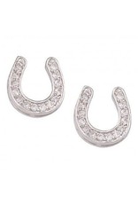 Montana Silversmiths Montana Silversmith ER808 CZ Horseshoe Earrings