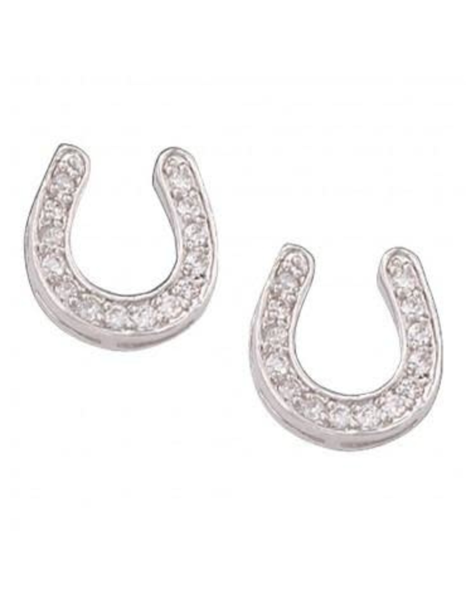 Montana Silversmiths Montana Silversmith ER808 CZ Horseshoe Earrings
