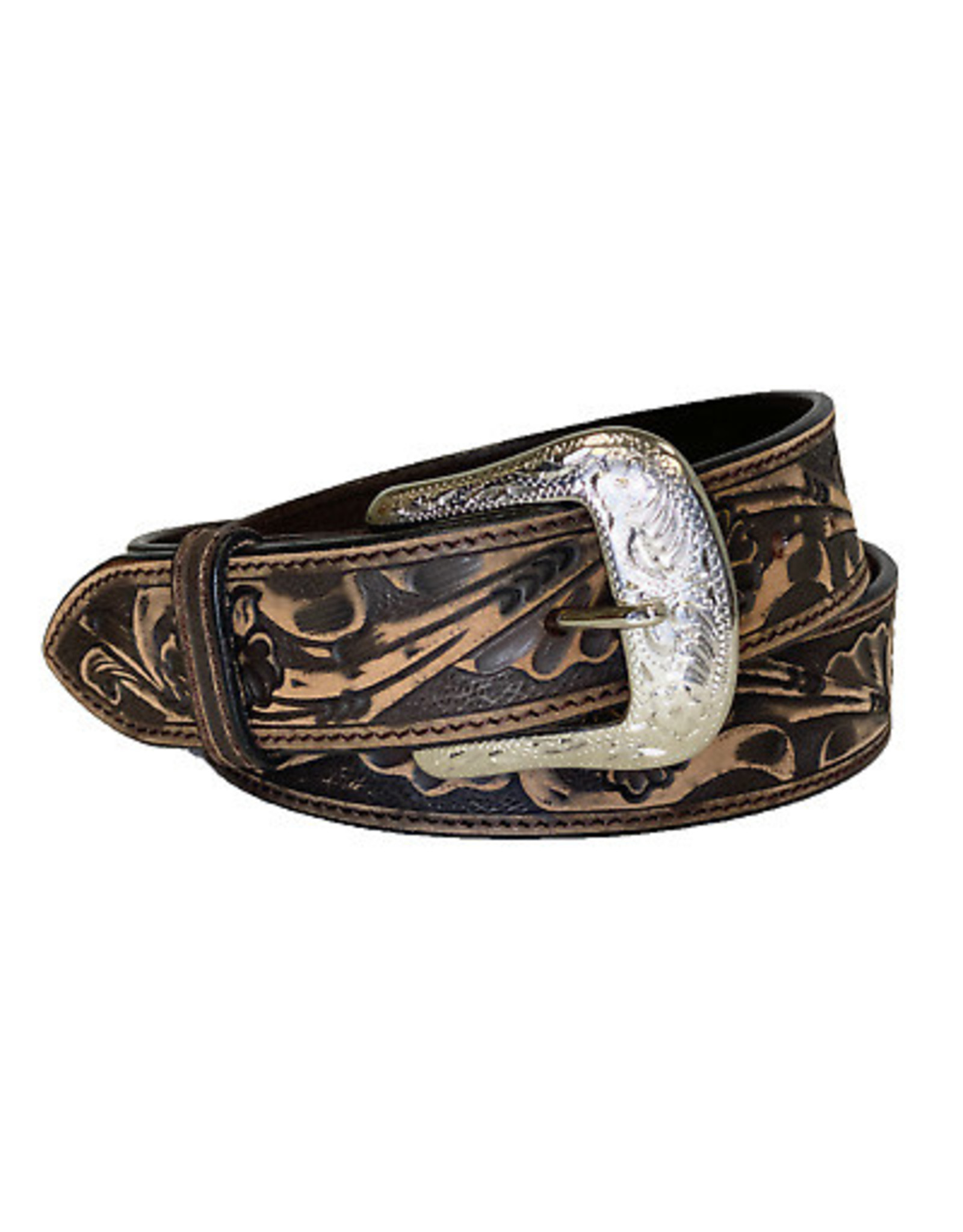 Ranger Ranger Floral Light Tan Tooled KH-1059 Belt