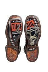 Tin Haul Men's Son Of A Buck 14-020-0077-0440 with Hunter Sole  Western Boots