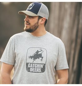 Catchin' Deers Giddy Up Heather Grey CD-GTF2105 T-Shirt