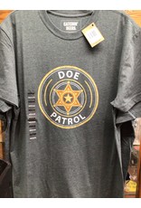 Catchin' Deers Men's Doe Patrol on Heather Slate CD-GTF2110 T-Shirt