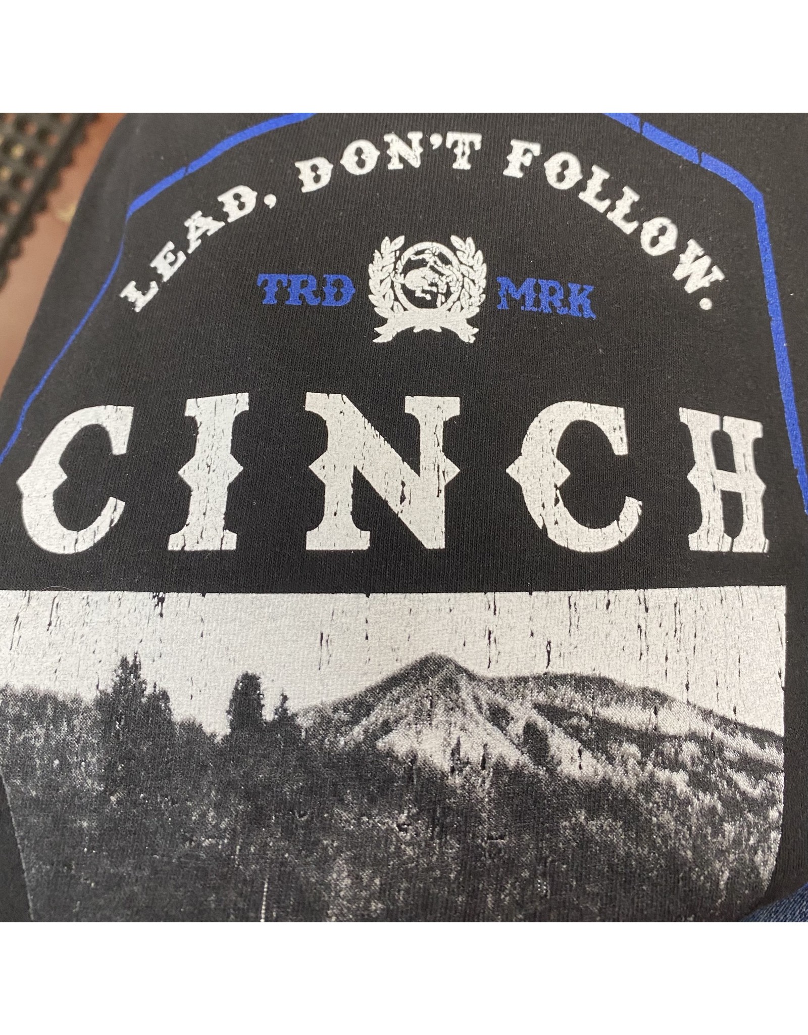 Cinch Cinch Boys' Black Mountain Scene MTT7670107 T-Shirt