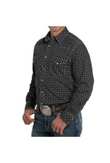 Cinch Men's Black Aztec Print Modern Fit MTW1303051 Long Sleeve Shirt