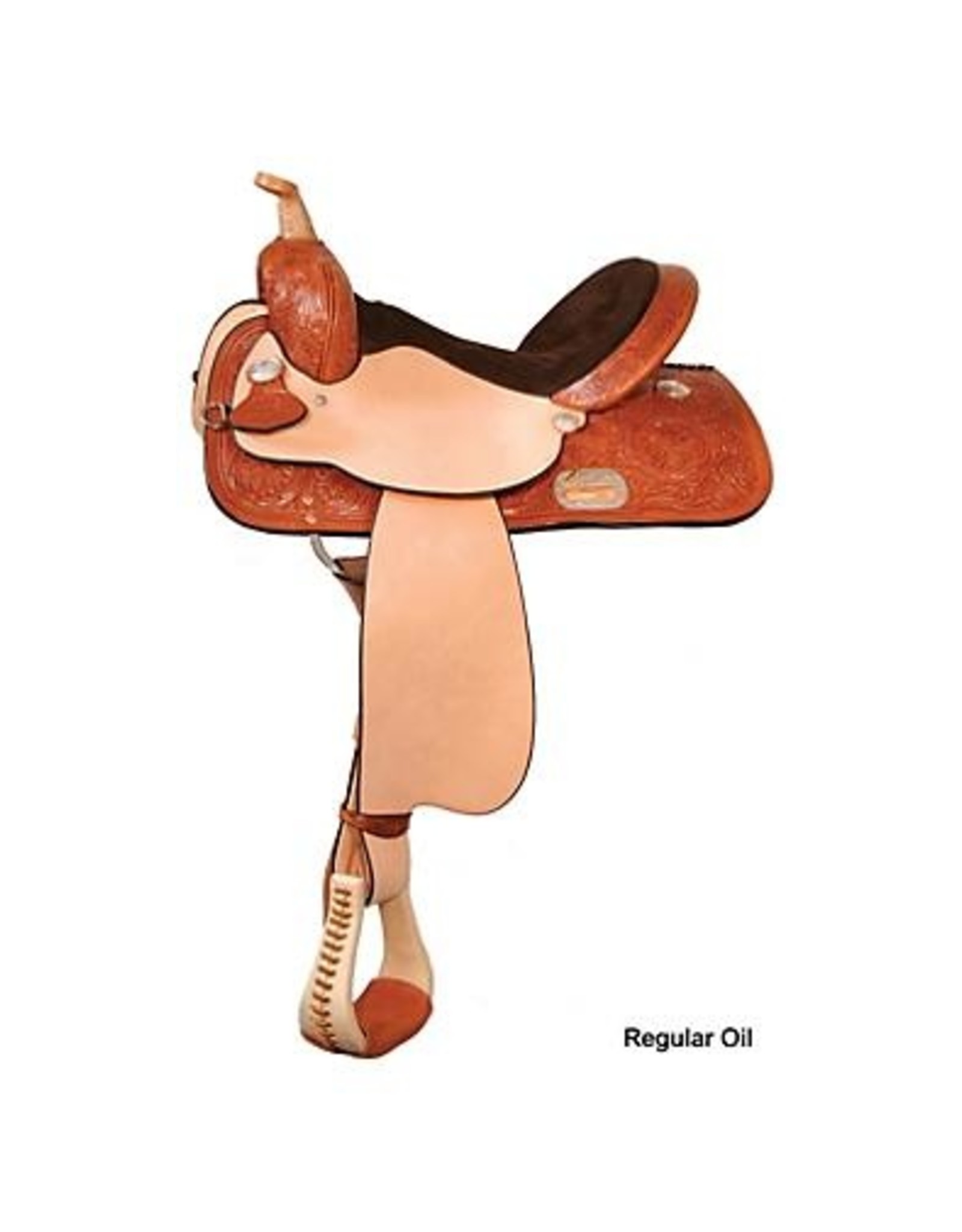 Circle Y The Proven Liberty Barrel Saddle 15" Seat Medium Tree 6212