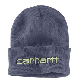 Carhartt Carhartt Folkstone Gray 104068-E31 Logo Beanie