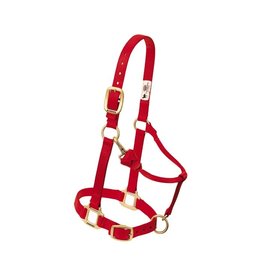 Weaver Weaver Adjustable Weanling/Pony 35-1032-Red Halter