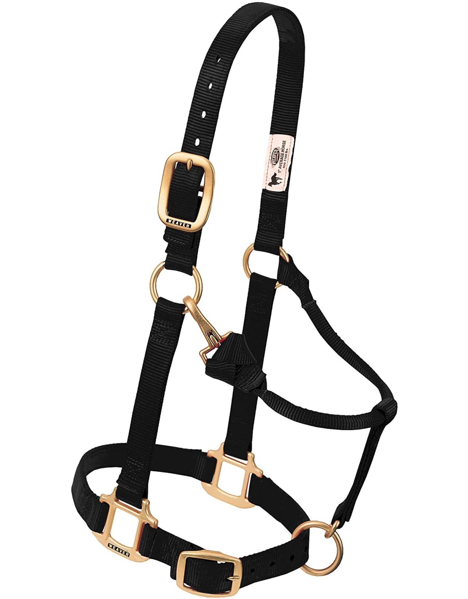 Weaver Weaver Small Horse 35-7034-BK Adjustable Halter