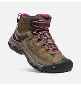 Keen Keen Ladies Targhee lll 1018178 Mid Waterproof Weiss/Boysenberry Outdoor Sneakers