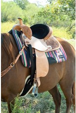 Circle Y Proven Mansfield Antique 14" Wide Tree 6221-2456-05 Barrel Saddle