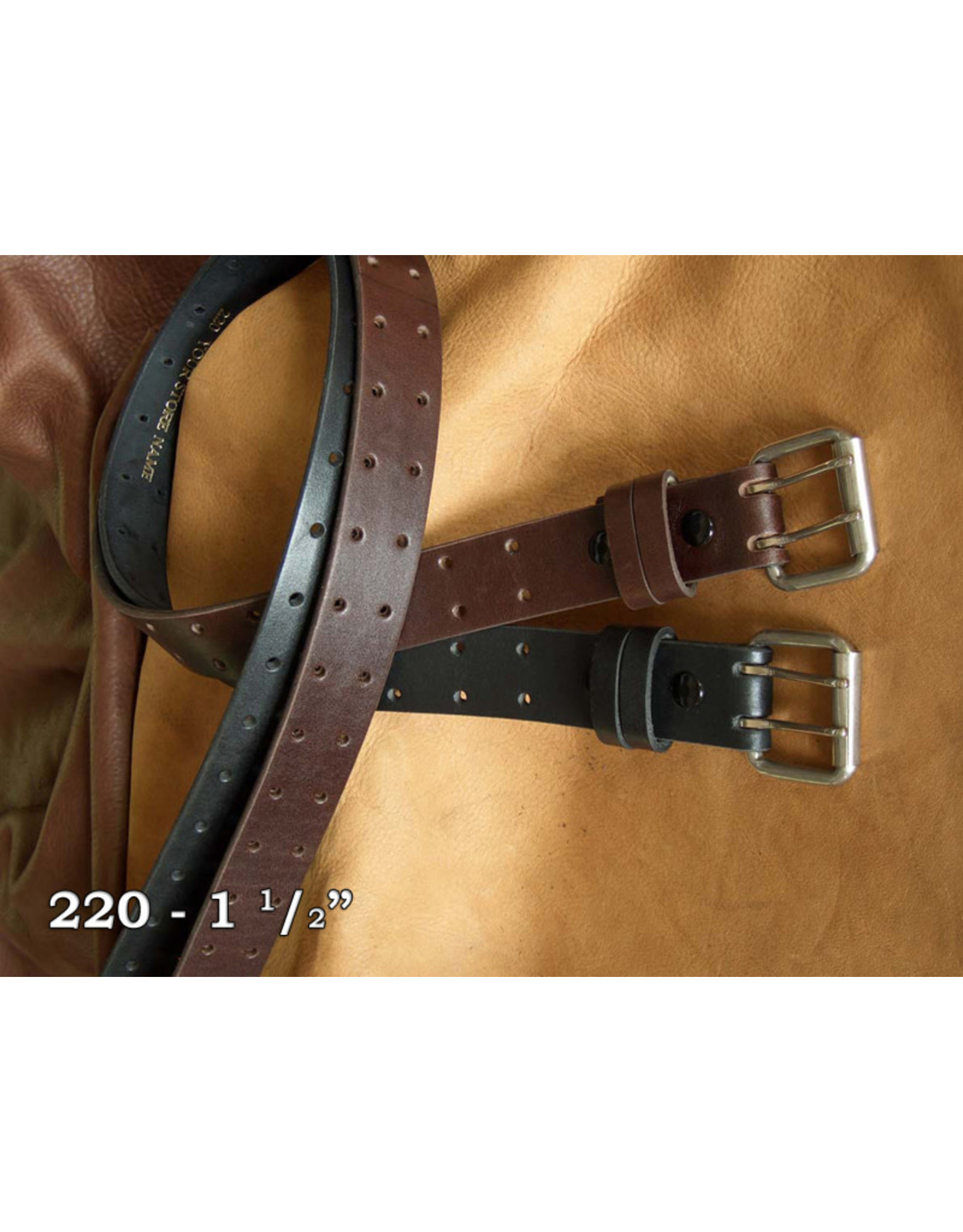 Marc Wolf Marc Wolf 220 USA Made All-You-Can-Eat Men's Belt