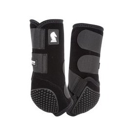 Classic Equine Flexion FCLS102 Black Front Boots Sz. Medium