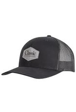 Classic Equine Classic Equine Faux Leather Logo CAPCR48 Black Cap