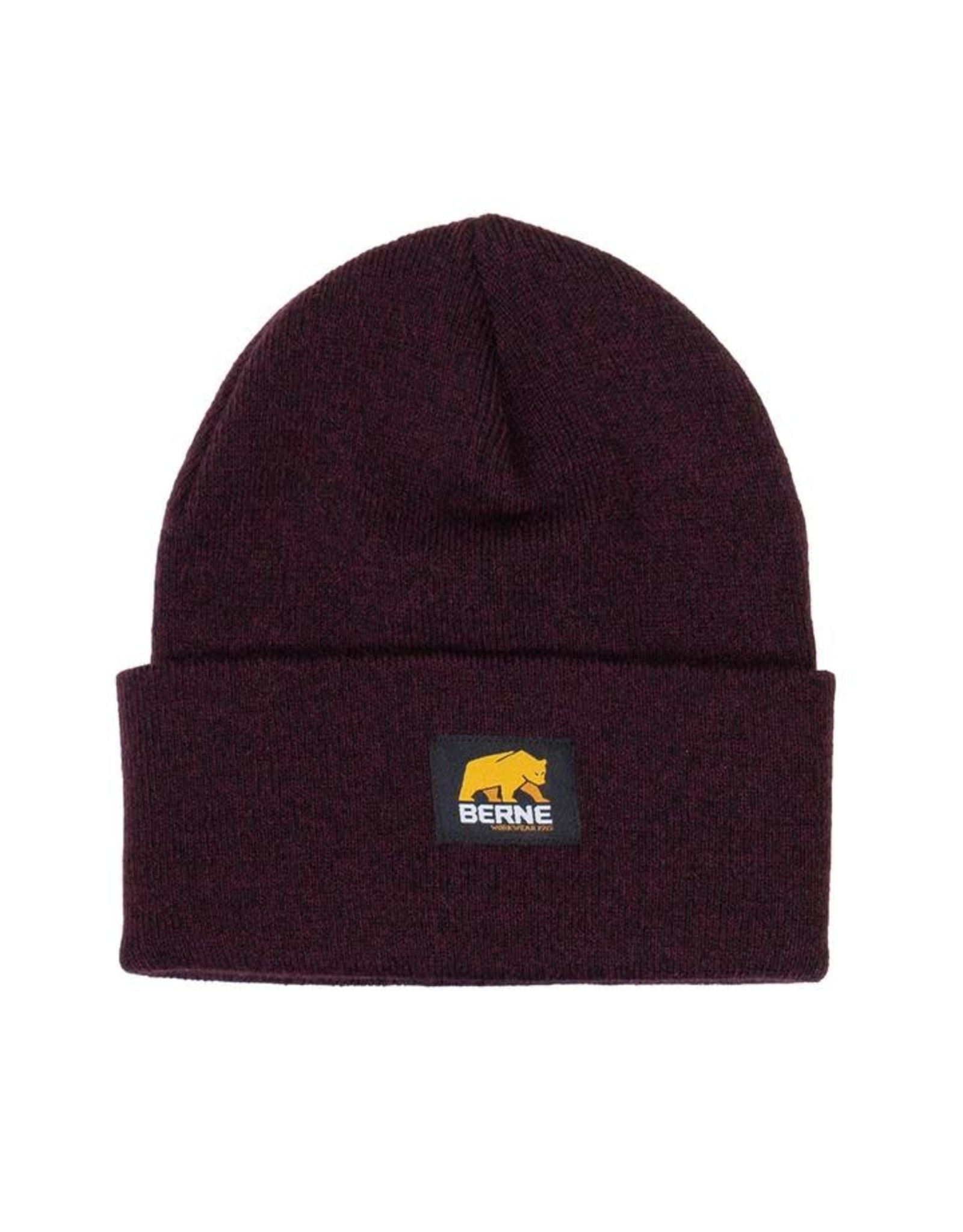 Berne Berne Maroon/Black Heather H150MNB Toboggan