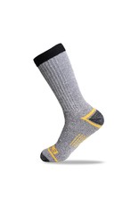 Berne Berne Work 3 Pair SK102GPW Ventilated Graphite/White Crew Socks Sz. 12-15