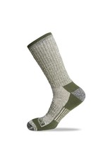 Berne Berne Work 3 Pair SK103GW Wool Blend Green/White Crew Socks Sz. 12-15
