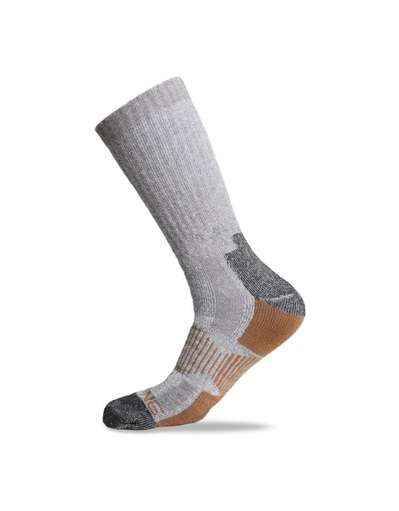 Berne Berne Work 2 Pair SK104BRN Wool Blend Brown Crew Socks Sz. 6-12