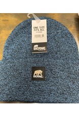 Berne Berne Heritage Knit H150BBK Blue on Black Toboggan