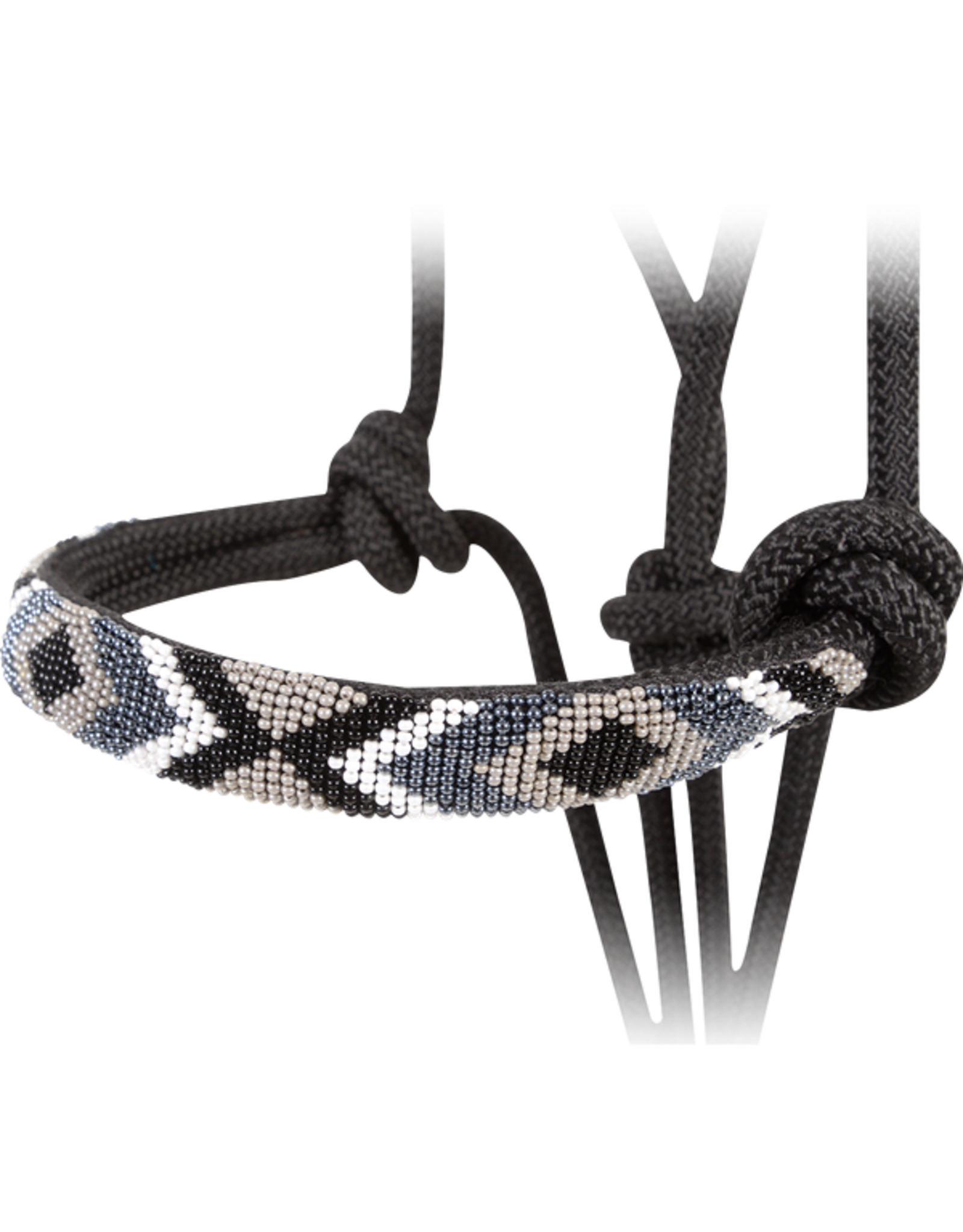 Cashel Cashel Beaded Nose HTR-BRH Rope Halter