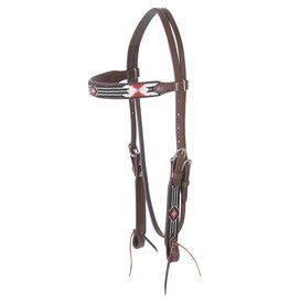 Cashel Cashel Beaded Taos SA-HBBD20-TO Browband Headstall