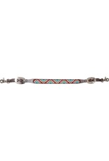 Cashel Cashel Beaded Chocolate/Tan SA-WS19BD-CHTN Wither Strap