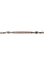 Cashel  Tan/Orange SA-WS19BD-TNOR Beaded Wither Strap