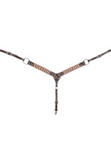 Cashel Cashel Tan/Orange Beaded SA-BC192BD-TNOR Breast Collar