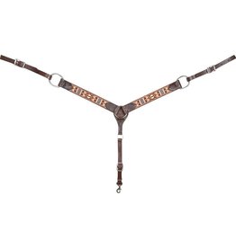 Cashel Cashel Tan/Orange Beaded SA-BC192BD-TNOR Breast Collar