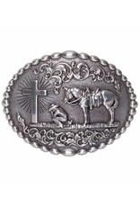 Nocona Nocona Praying Cowboy 37374 Buckle