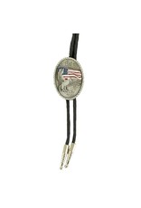 M&F Double S American Flag/Eagle 22612 Bolo
