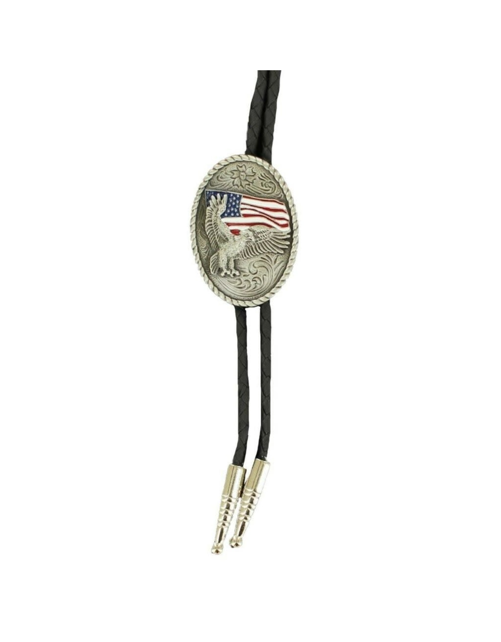 M&F Double S American Flag/Eagle 22612 Bolo