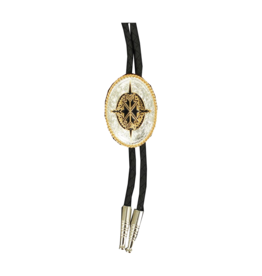 Double S Double H Black/Gold Aztec 2270235 Bolo