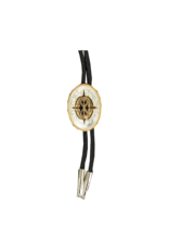 Double S Double H Black/Gold Aztec 2270235 Bolo
