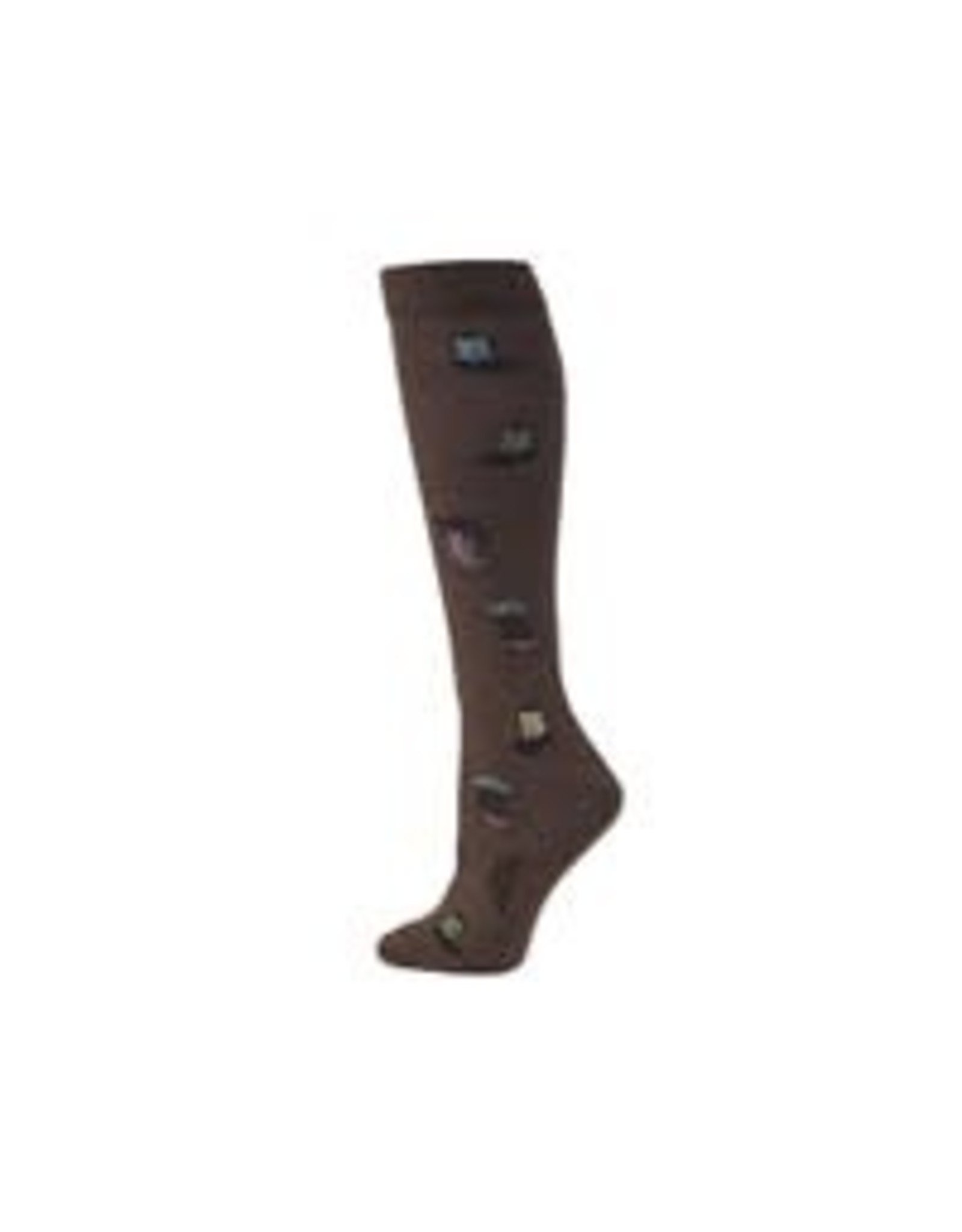 Boot Doctor Boot Doctor Cowboy Boot Print Over the Calf 0417102 Boot Socks