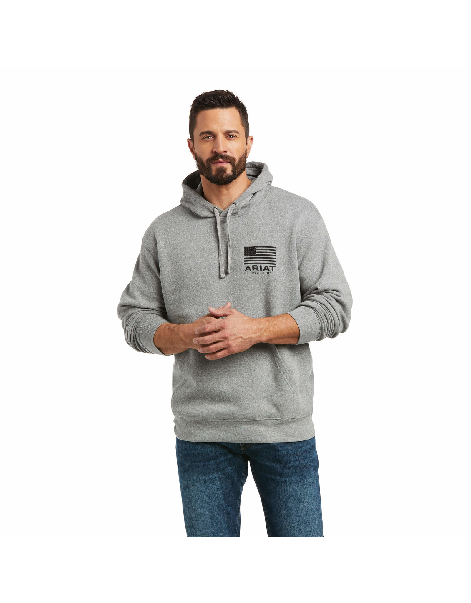 Ariat Men's Land of the Free American Eagle 10037256 Hoodie