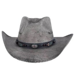 Bullhide Rampage Black 2972 Straw Hat