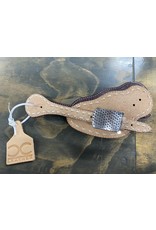 Chase Combs Leather Chase Combs Leather Roughout Buckstitched Spur Straps